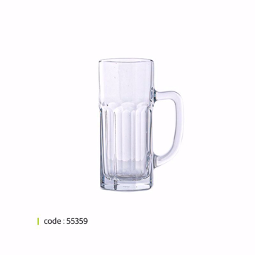لیوان بشکه ای 350 سی سی پاشا باغچه کد 55359 یک عددی
