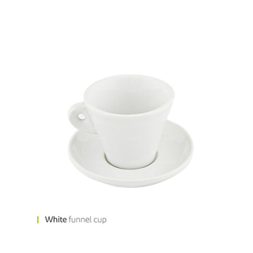 فنجان و نعلبکی کاپوچینو فانل سفید وايت پليت کد 59Lwm شش عددی
