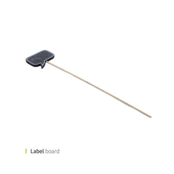 لیبل برد چوبی وایت پلیت کد 846.2 یک عددی