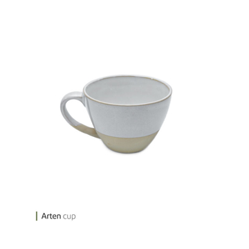 فنجان لاته ارتن 340 سی سی وایت پلیت کد 880.15 یک عددی
