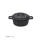 قابلمه چدنی دو دسته وایت پلیت کد 2905 یک عددی