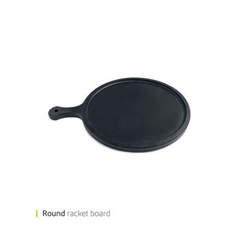 تخته چوبی دسته دار گرد دیپ 30 سانت وایت پلیت کد 8590 یک عددی