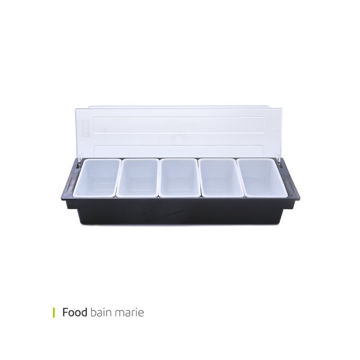 گارنیش باکس پنج خانه وایت پلیت کد 5904.9 یک عددی