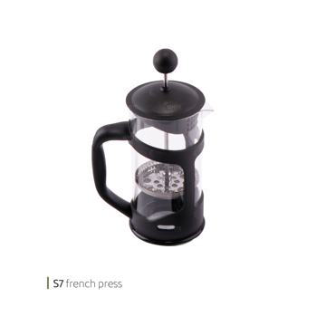 فرنچ پرس 350 سی سی مشکی (s7) وایت پلیت کد 7350 یک عددی