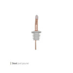 اسان ریز استیل ابکاری وایت پلیت کد 6824 یک عددی end