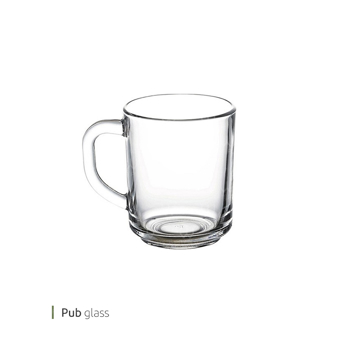 لیوان چای پاب 250 سی سی پاشا باغچه کد 55029 یک عددی