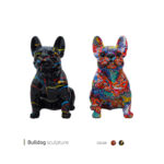 مجسمه bulldog وایت پلیت کد 96.809 یک عددی