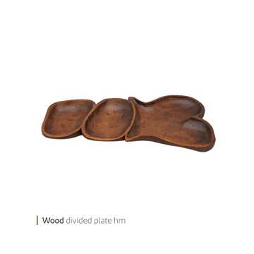 اردو خوری چوبی سه خانه دست ساز 57 سانت وایت پلیت کد 8705.1 یک عددی