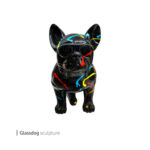 مجسمه Glassdog وایت پلیت کد 96.1943 یک عددی