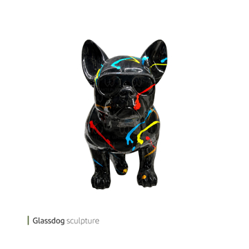 مجسمه Glassdog وایت پلیت کد 96.1943 یک عددی